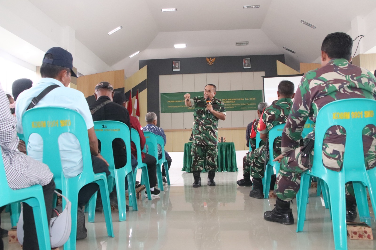 Kodim 0901/Samarindan Gelar Pembinaan Falsafah Hidup Berbangsa dan Bernegara tahun 2025