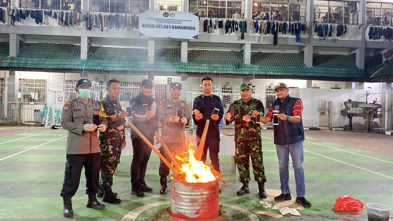 Kodim 0901/Samarinda Laksanakan Penertiban Warga Binaan dalam Rangka Hari Pemasyarakatan