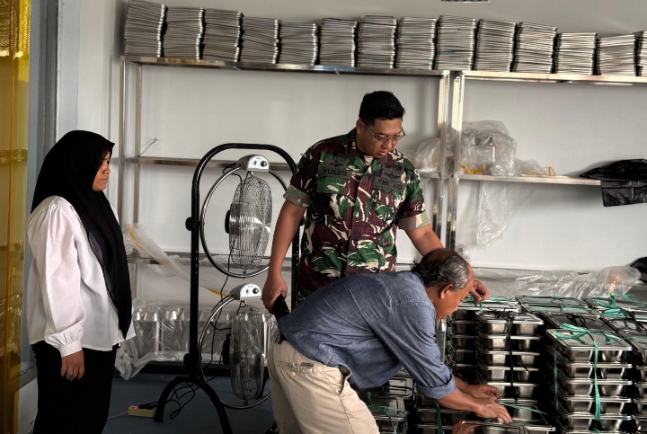 Dukung Program Pemerintah, Dandim 0901/Samarinda Tinjau Kelayakan SPPG di Wilayah Kota Samarinda dan