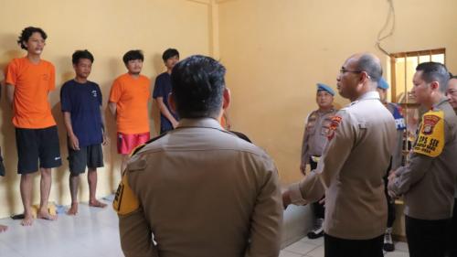 Dir Tahti Polda Metro Jaya pimpin penilaian lomba standarisasi dan kebersihan ruang tahanan serta ba