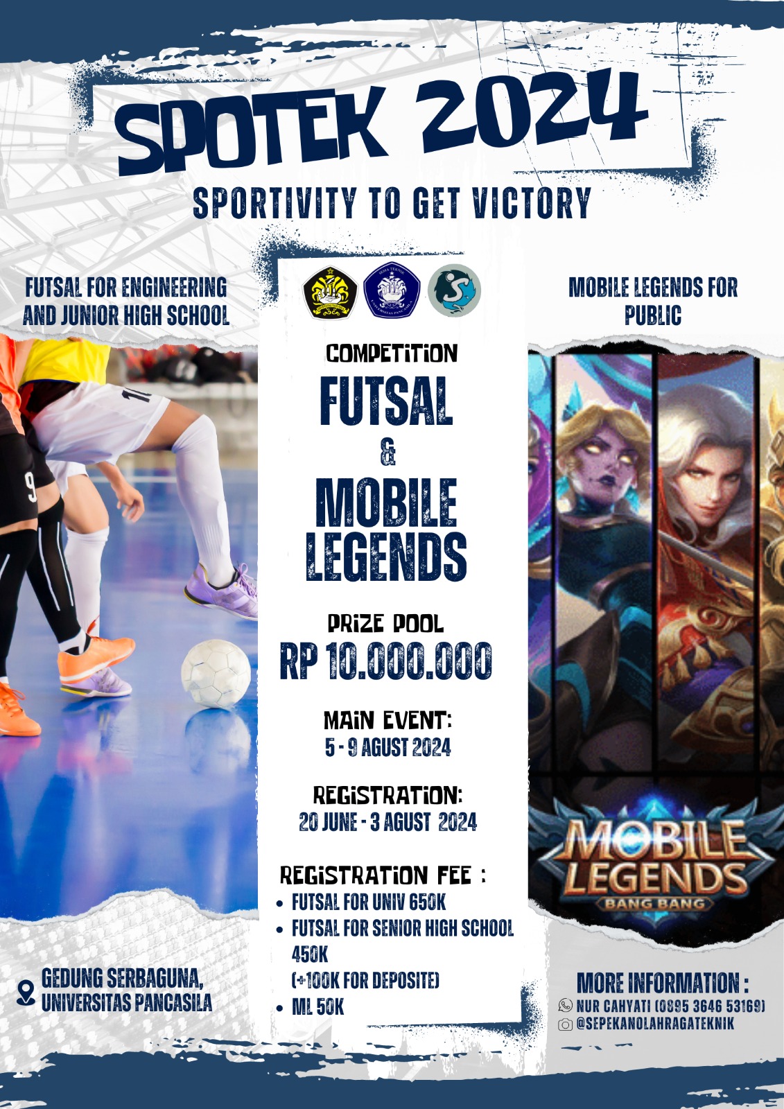 Sepekan Olahraga Teknik: SPOTEK 2024 Siap Digelar