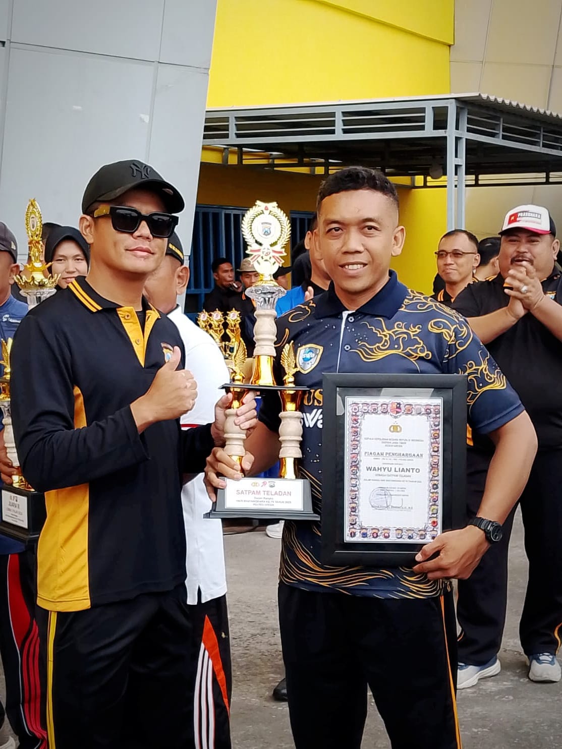 Wahyu Lianto, SPV Swa Army yang Raih Predikat Satpam Teladan dari Kapolres Gresik