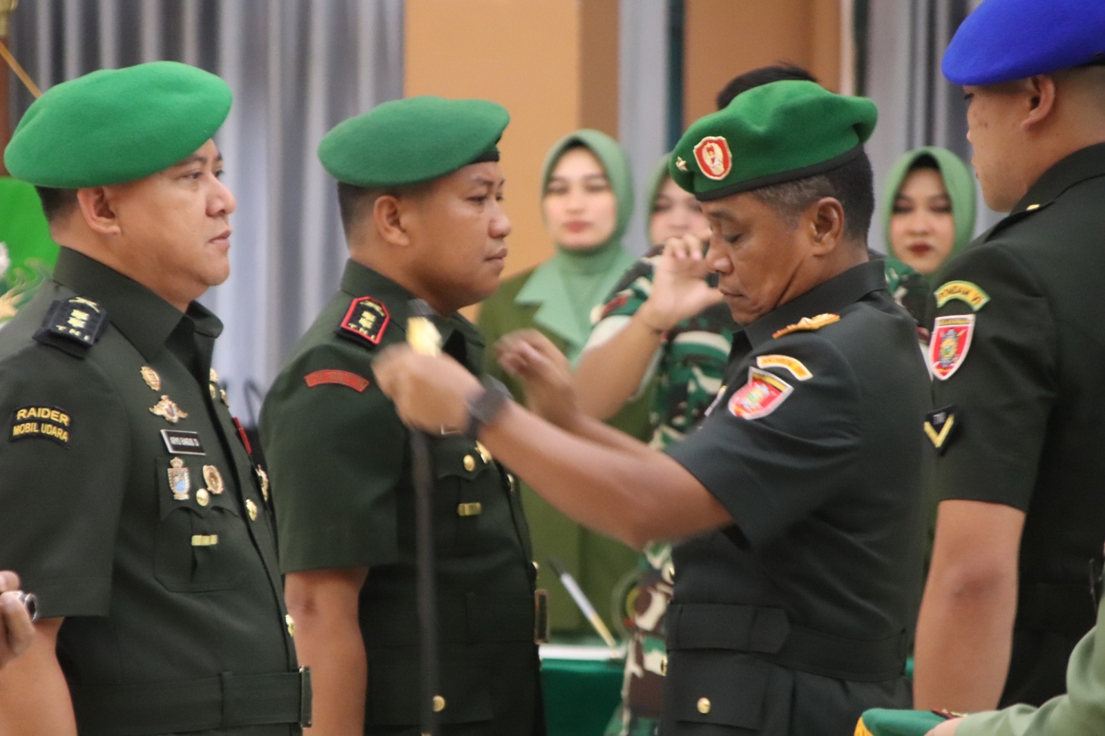 Kasdim 0901/Samarinda Hadiri Acara Sertijab Dandim Kukar dan Bontang