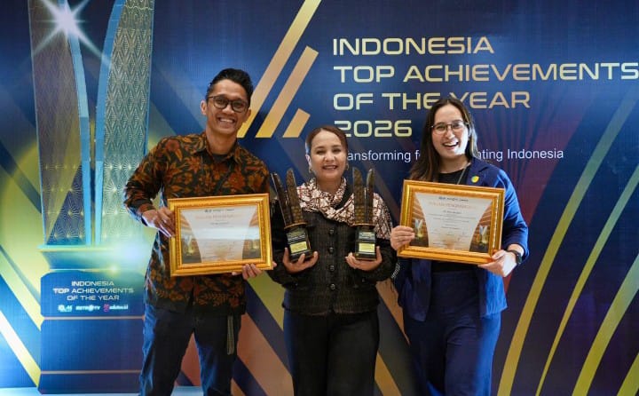 Semangat Melayani Sepenuh Hati Dapat Apresiasi di Ajang Indonesia Top Achievements of The Year 2026
