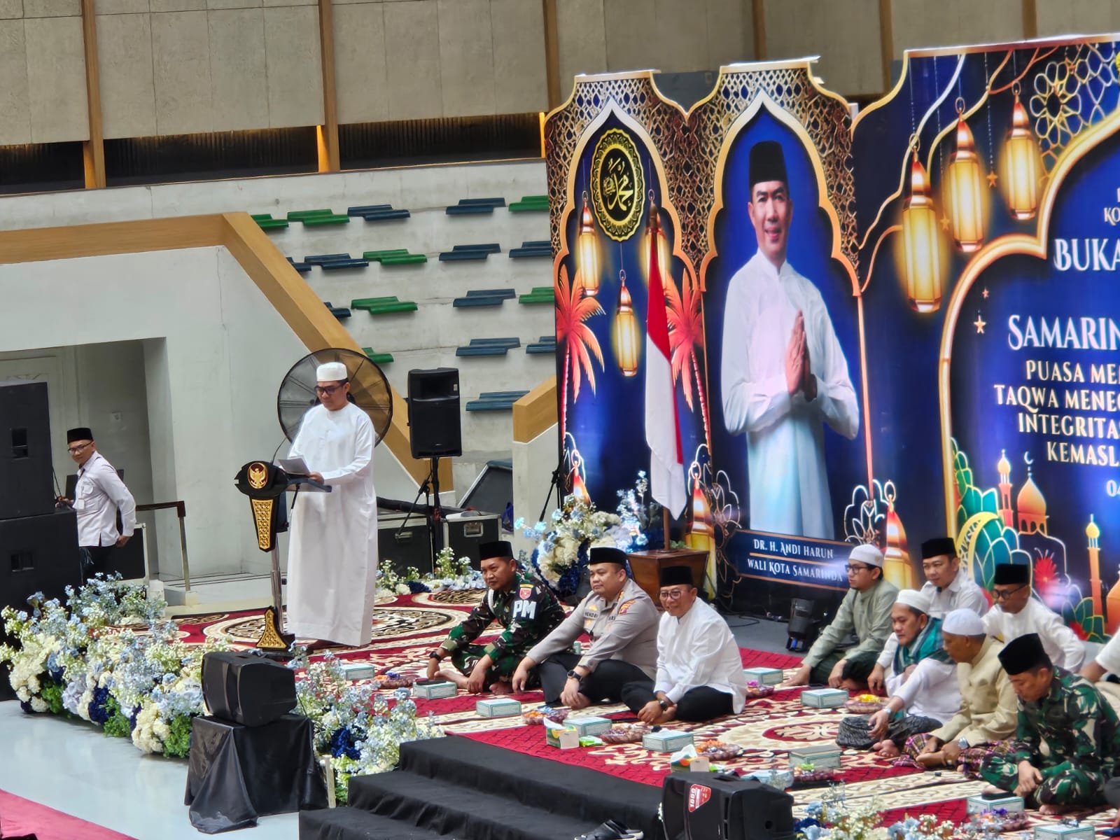 Dandim 0901/Samarinda Hadiri Buka Puasa Bersama ASN Pemkot Samarinda dan Samarinda Berzakat