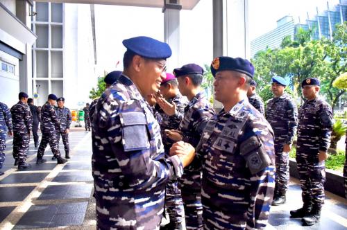 Kodaeral III Gelar Acara Laporan Kenaikan Pangkat