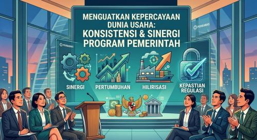 Program Pemerintah Sudah di Jalur Tepat, Butuh Konsistensi Untuk Kepercayaan Dunia Usaha