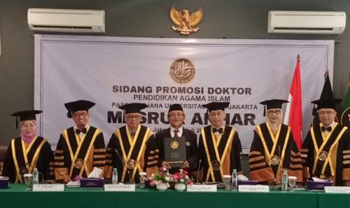 WUJUDKAN BUDAYA NASIONALIS RELIGIUS MELALUI PENDIDIKAN KADERISASI PARTAI, MASRUR ANHAR RAIH GELAR DO