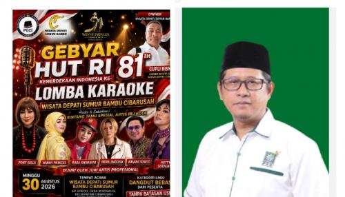 Legislator PKB Sudjatmiko, S.T. Dukung Panggung Kemerdekaan Seniman Bekasi
