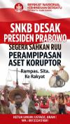 SNKB DESAK PRESIDEN PRABOWO SEGERA SAHKAN RUU PERAMPASAN ASET KORUPTOR