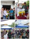 Babinsa Koramil 0901-02/Sungai Pinang Laksanakan Pendampingan dan Monitoring Pendistribusian Beras C